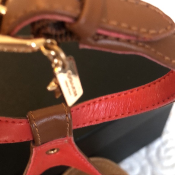 Coach Thompson Suede Sandals - Picture 4 of 8